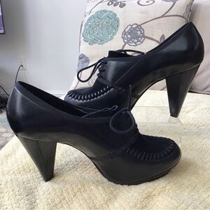 Kurt Geiger London Womens Lace Up Oxford Heels